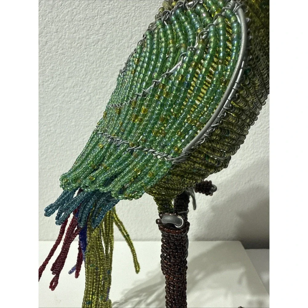 Hand Crafted South Africa Seed Beaded Wired 13